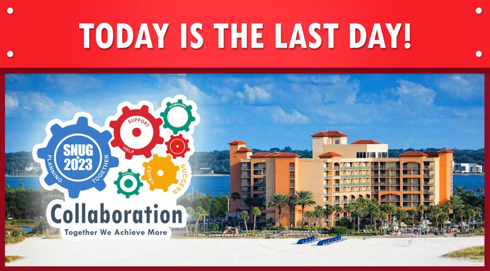 Today is the Last Day!