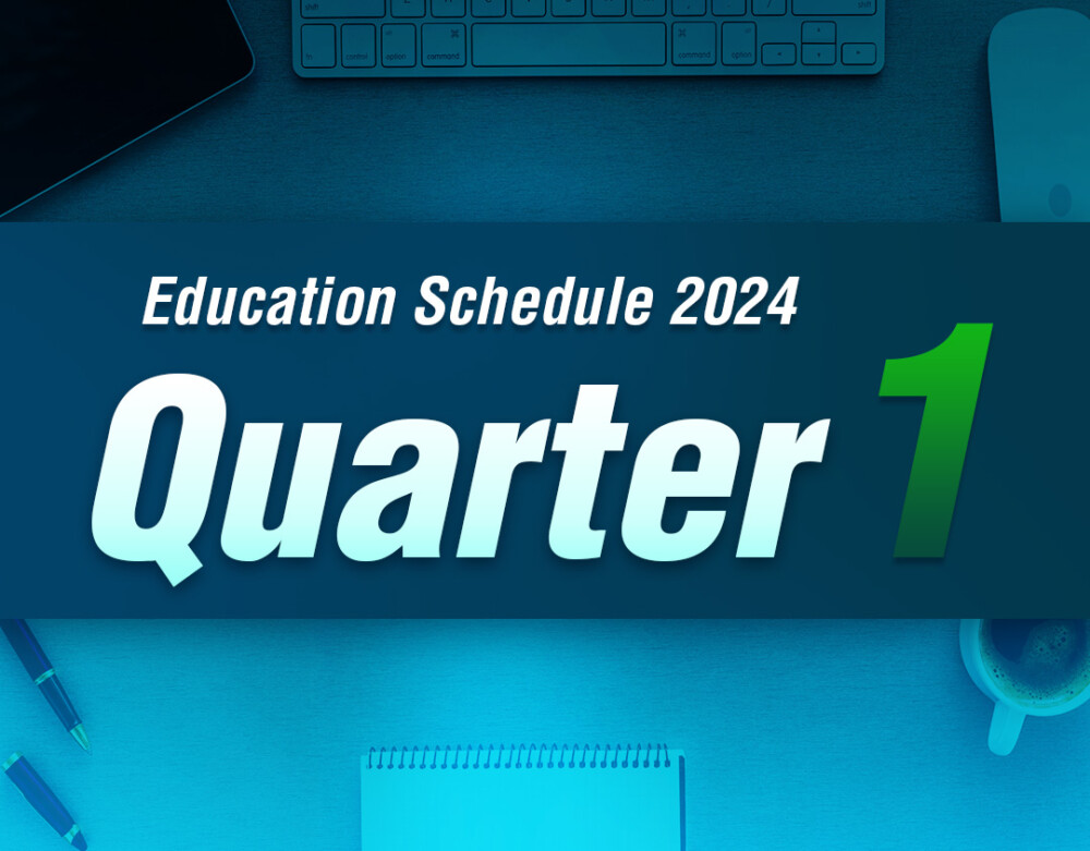 Quarter 1 Education Schedule