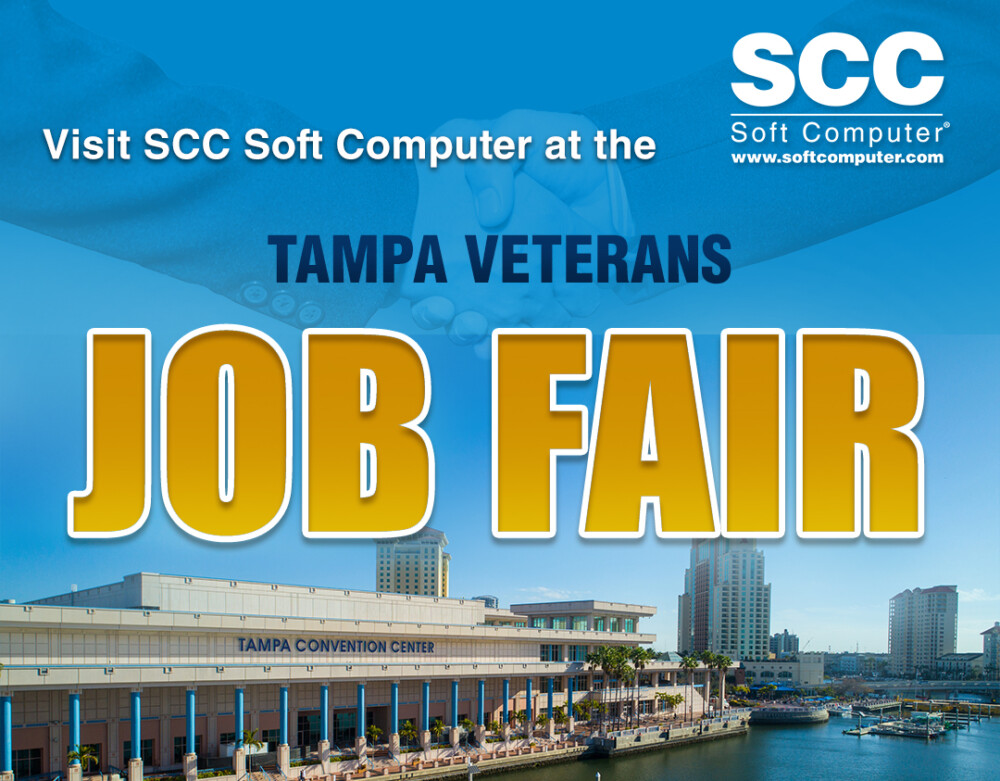 SCC Soft Computer at Tampa Veterans Job Fair 2024!