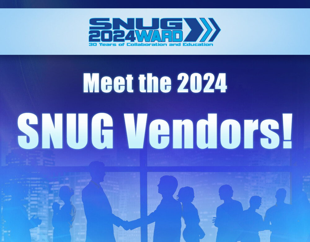 Introducing the SNUG 2024 Vendors!
